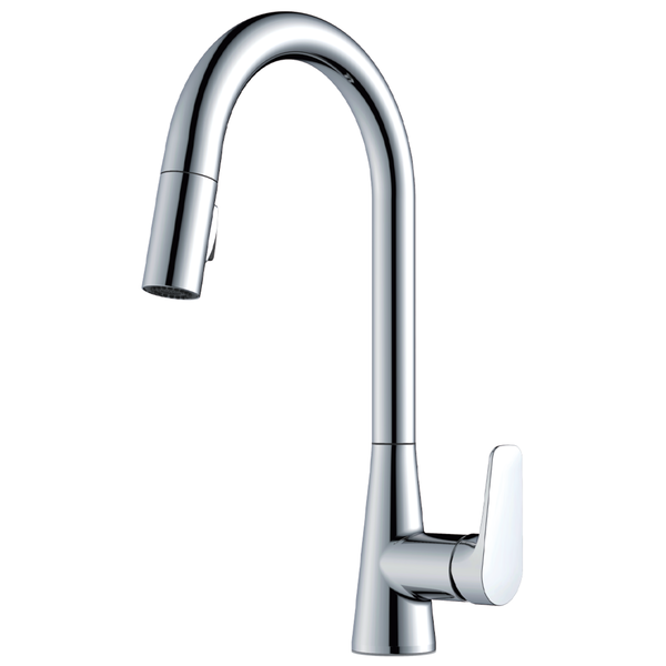 Single Handle Pull-Down Kitchen Faucet in Chrome 91355 | Delta Faucet