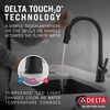 Single Handle Pull-Down Kitchen Faucet With Touch<sub>2</sub>O&reg;  Technology