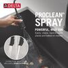 Single Handle Kitchen Pull-Down Faucet w/ Soap Dispenser