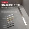 36" Reversible Linear Shower Drain Trim