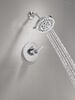 Widespread Lavatory Faucet with 14 Series Shower Trim and Bathroom Accessories Bundle