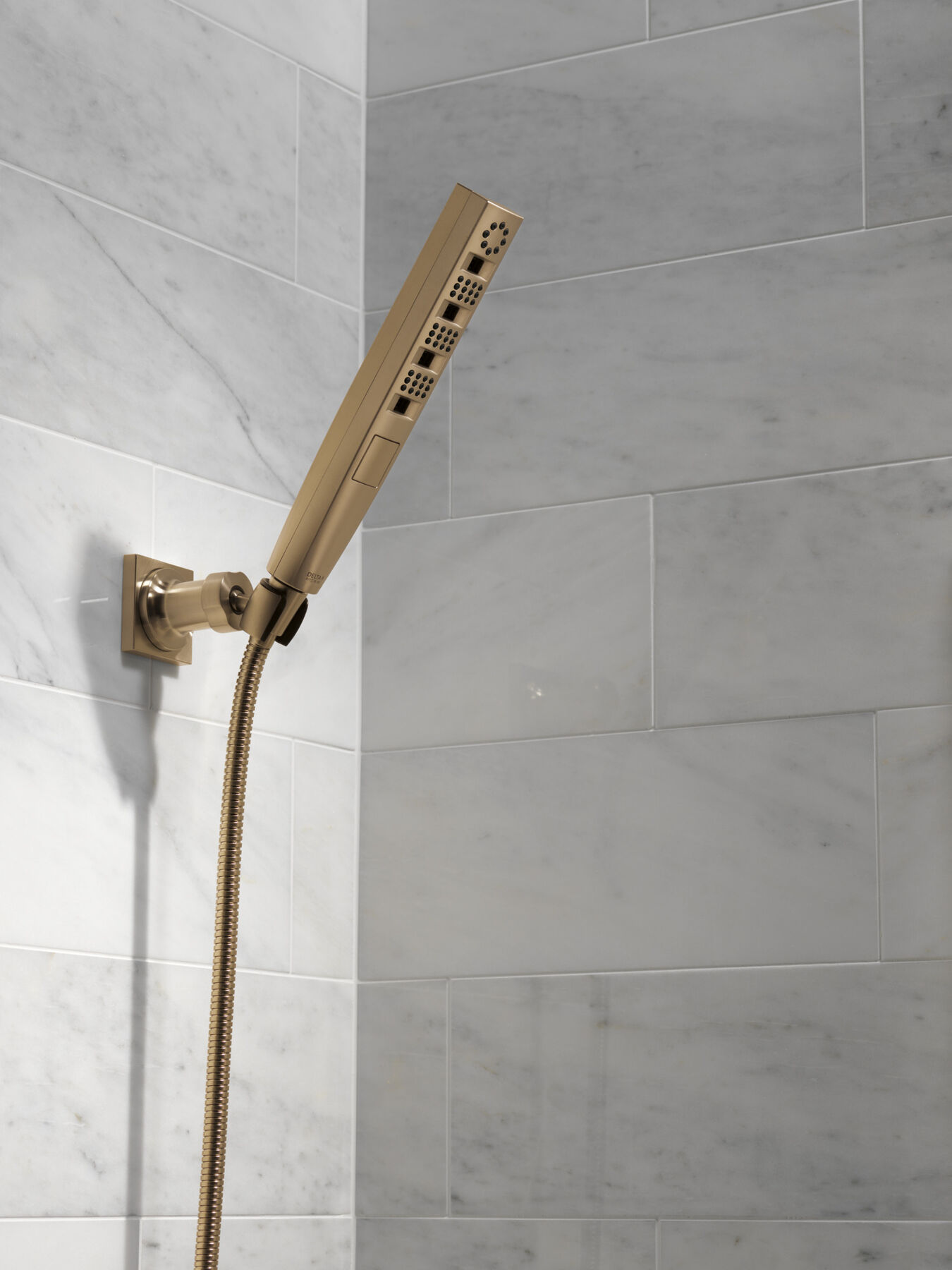 H<sub>2</sub>Okinetic&reg; 4-Setting Wall Mount Hand Shower