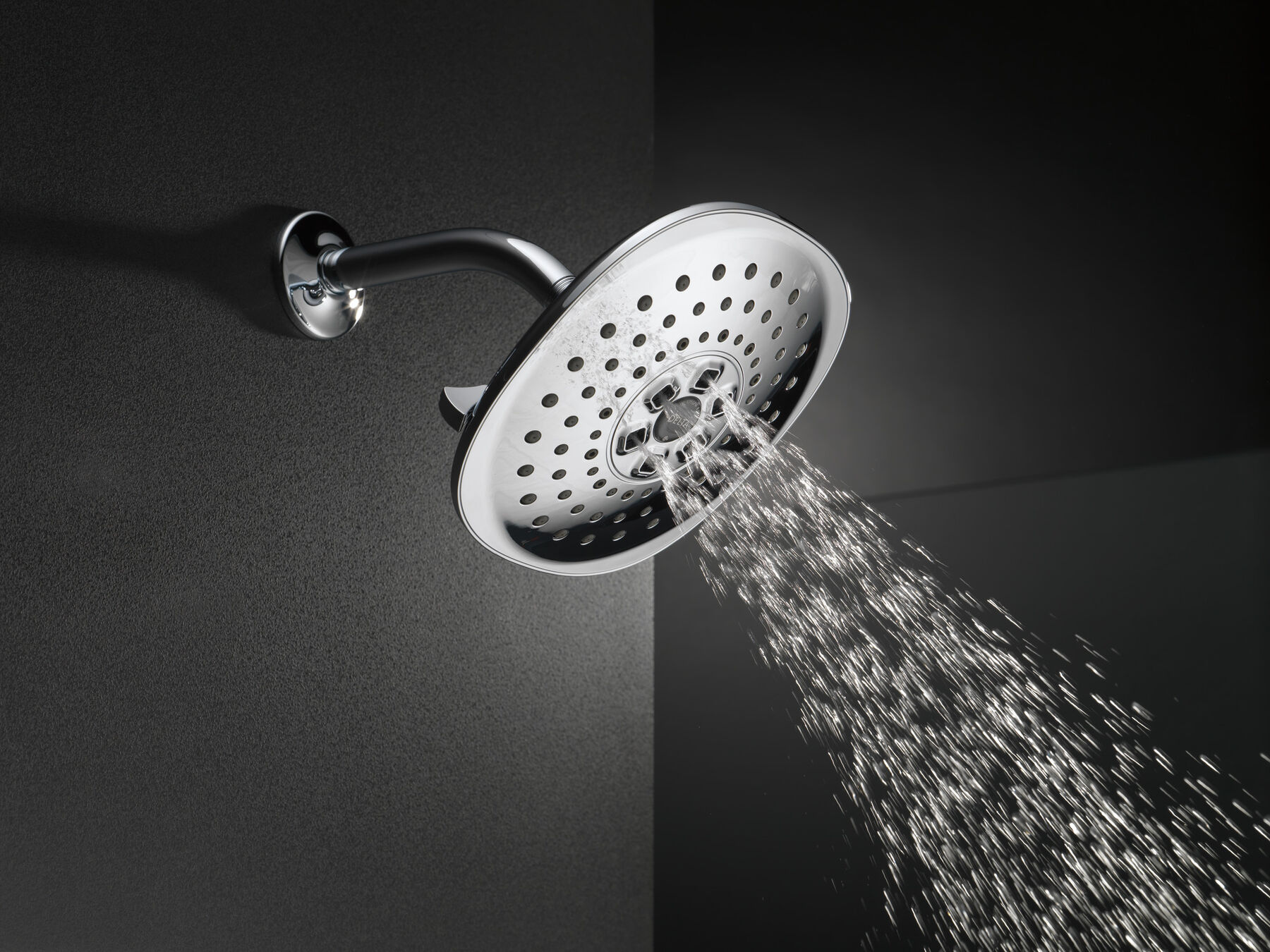 H<sub>2</sub>Okinetic&reg; 3-Setting Raincan Shower Head