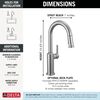 Single Handle Pull-Down Bar/Prep Faucet