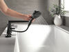 4-Hole Roman Tub Trim with Hand Shower