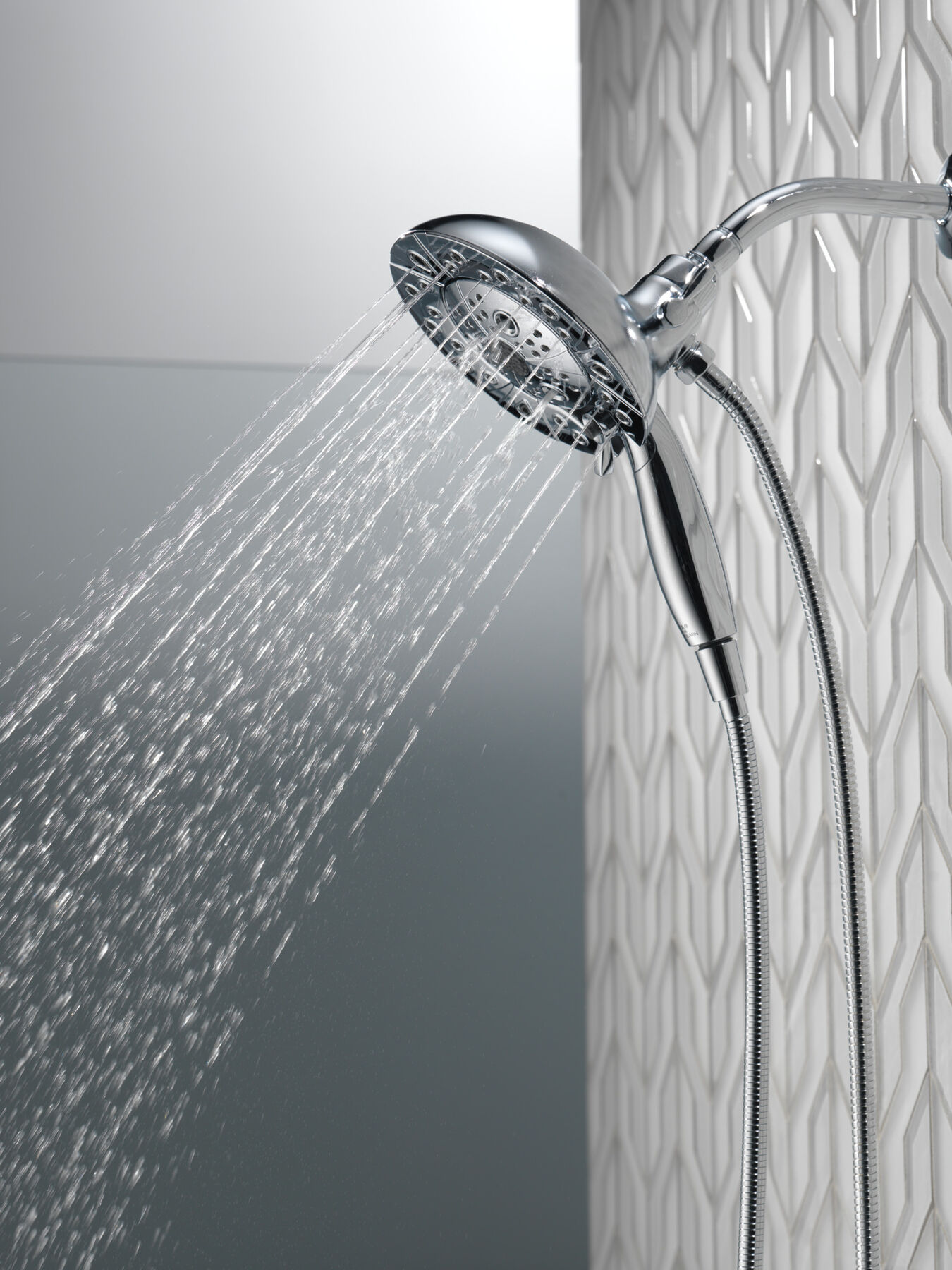 H<sub>2</sub>Okinetic&reg; In2ition&reg; 5-Setting Two-in-One Shower (Recertified)