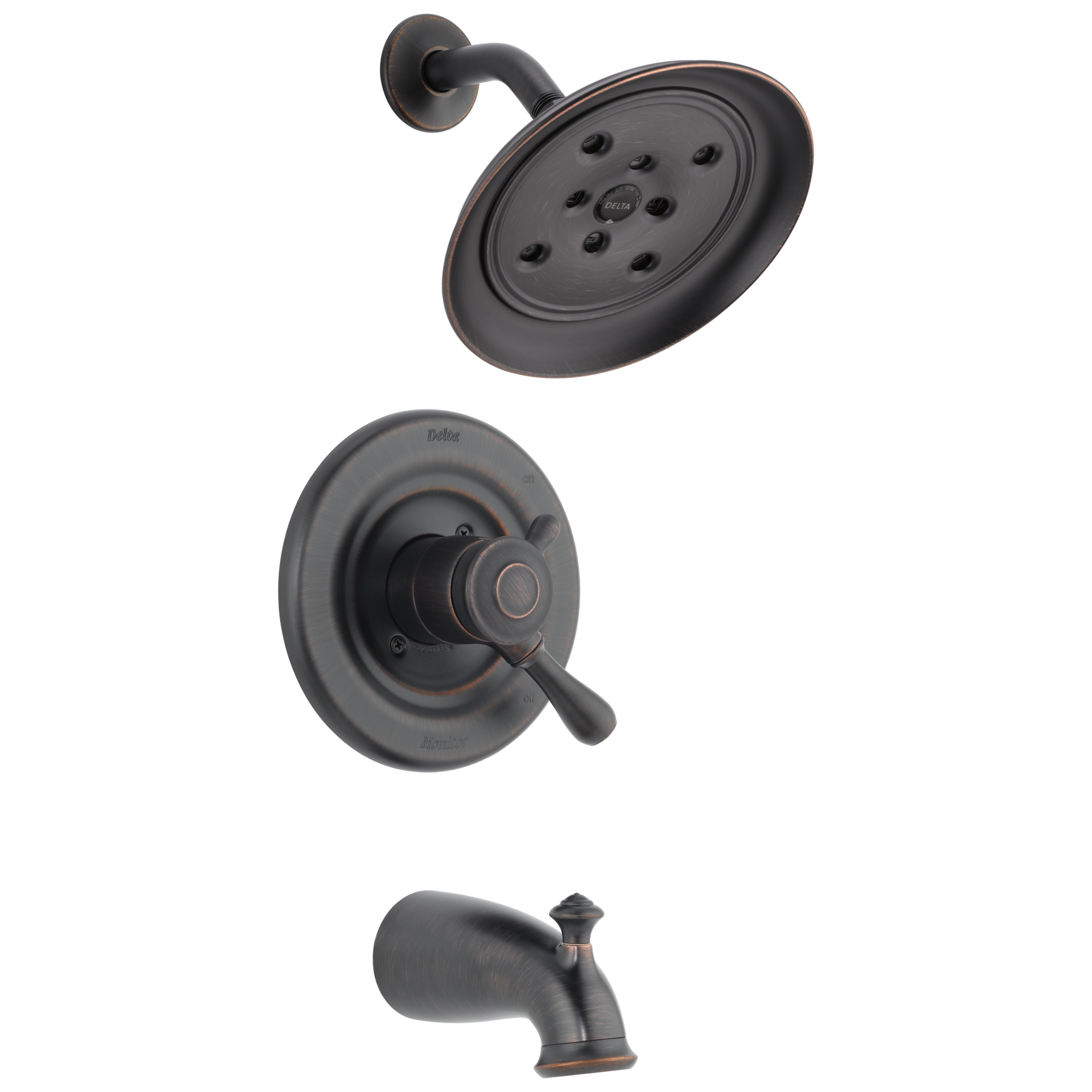Monitor&reg; 17 Series H2Okinetic&reg; Tub and Shower Trim