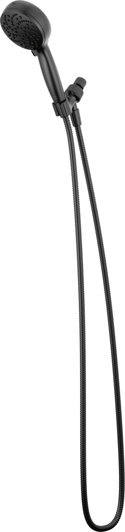 6-Setting Hand Shower with Cleaning Spray in Matte Black - 2.5 GPM
