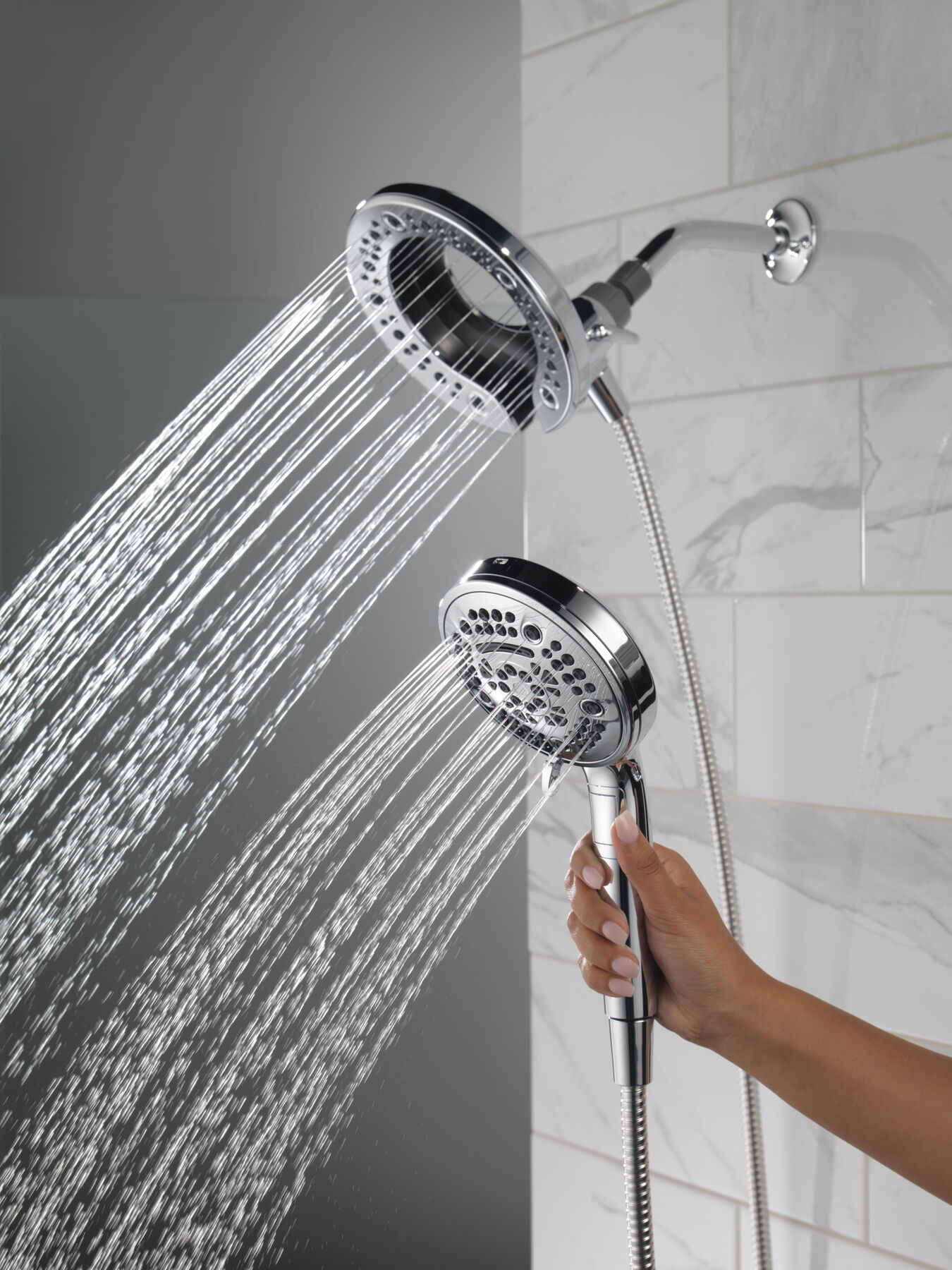 In2ition&reg; 7-Setting Two-in-One Shower (Recertified)