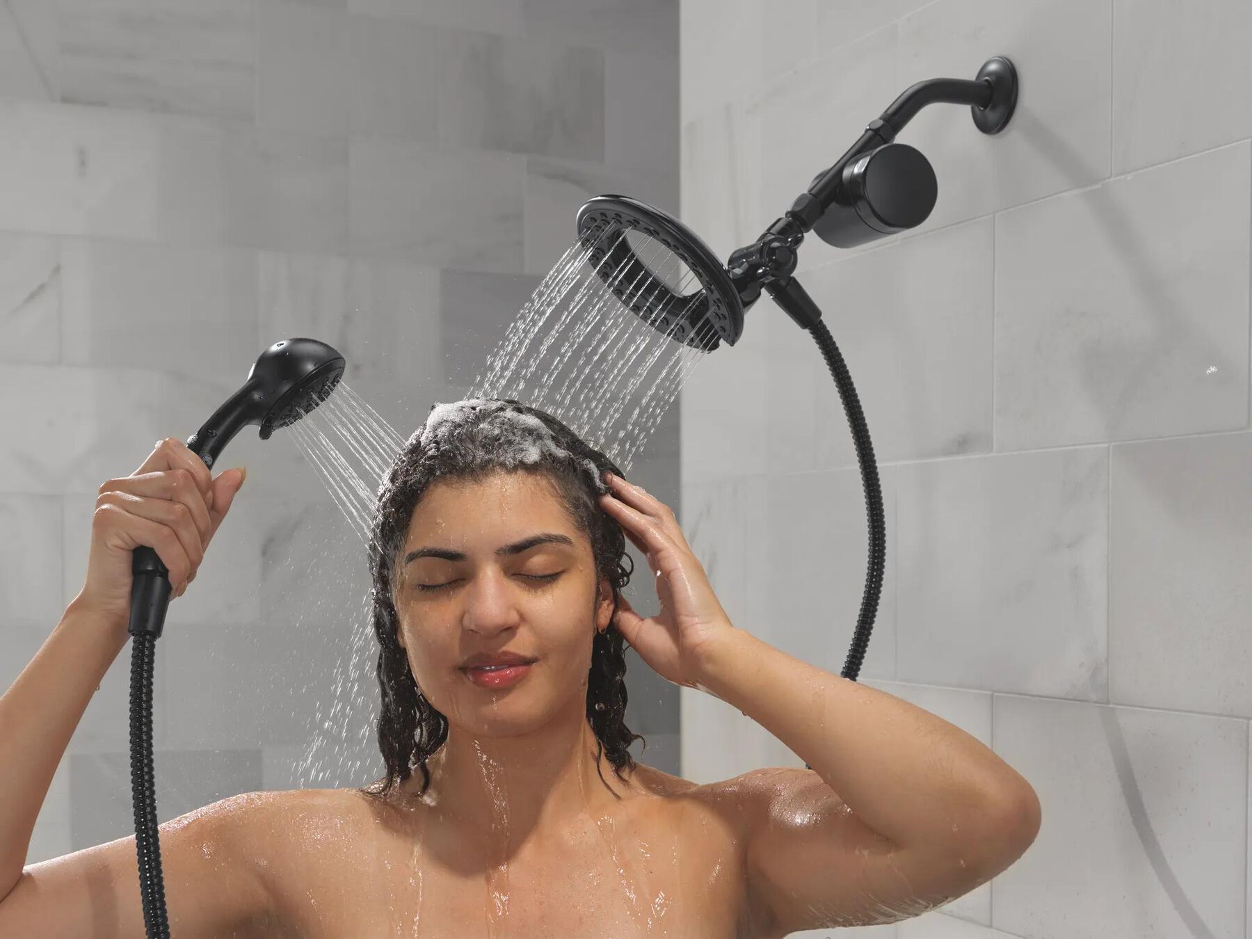 Shower Filter Attachment with 4-Setting In2ition&reg;