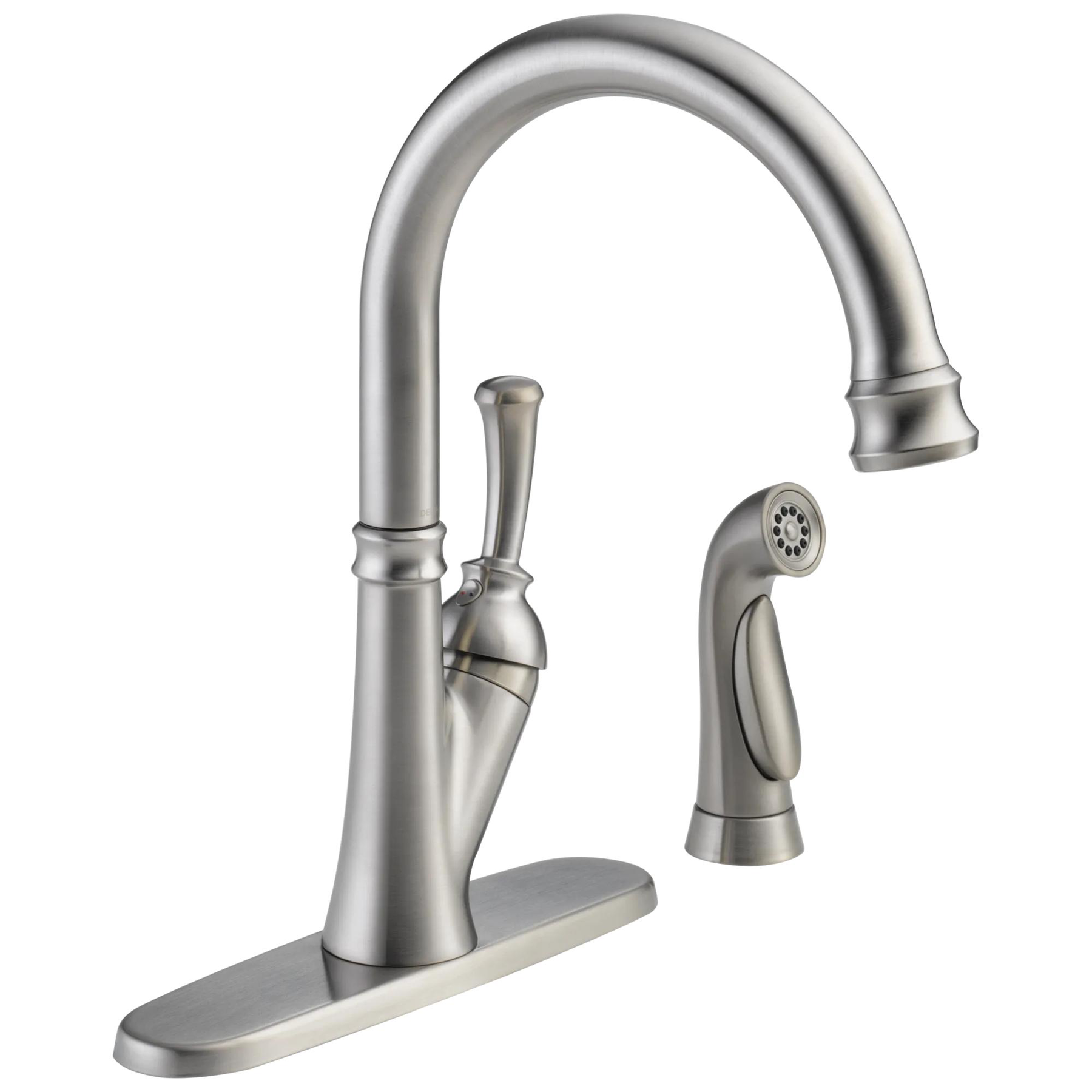 Single Handle Kitchen Faucet with Spray