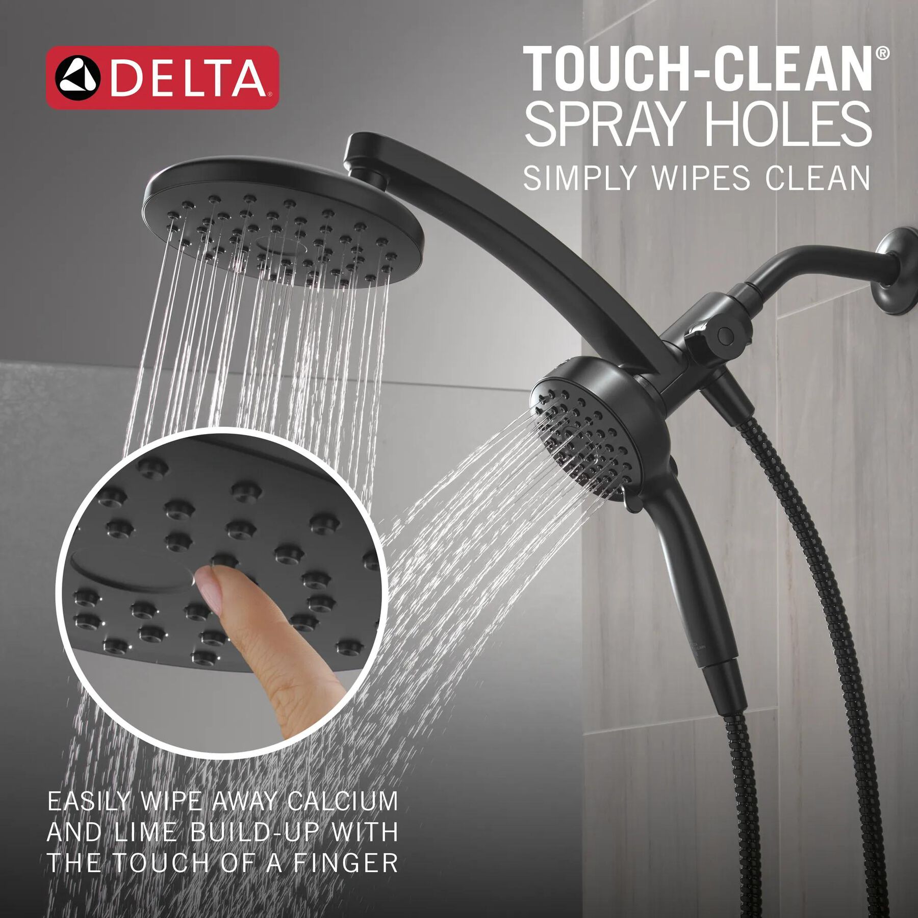 PivotPro&trade; 3-in-1 Combination Shower