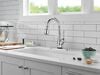 Touch2O with Touchless and VoiceIQ&reg; Technology Single Handle Pull-Down Kitchen Faucet with Soap Dispenser
