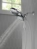 HydroRain&reg; 4-Setting Two-in-One Shower Head (Recertified)