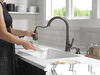 Single Handle Pull-Down Kitchen Faucet with Soap Dispenser and ShieldSpray&reg; Technology (Recertified)
