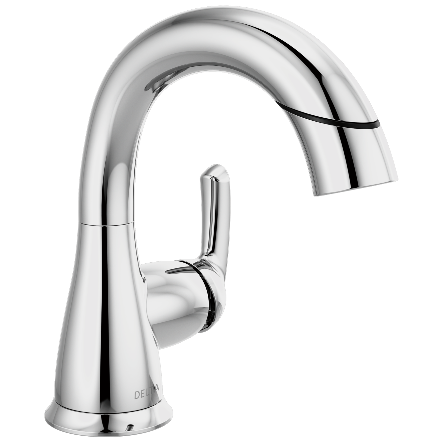 Single Handle Pull-Down Bathroom Faucet