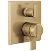 Angular Modern Monitor&reg; 17 Series Valve Trim with 3-Setting Integrated Diverter