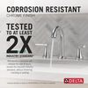 Widespread Lavatory Faucet with 14 Series Tub Shower Trim and Rough Bundle