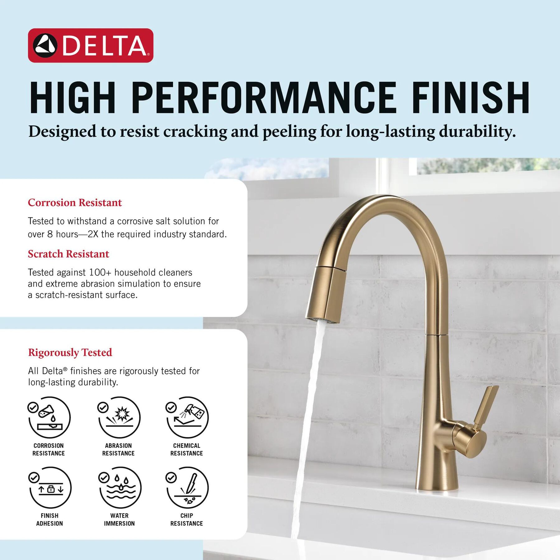 Single Handle Pull-Down Kitchen Faucet