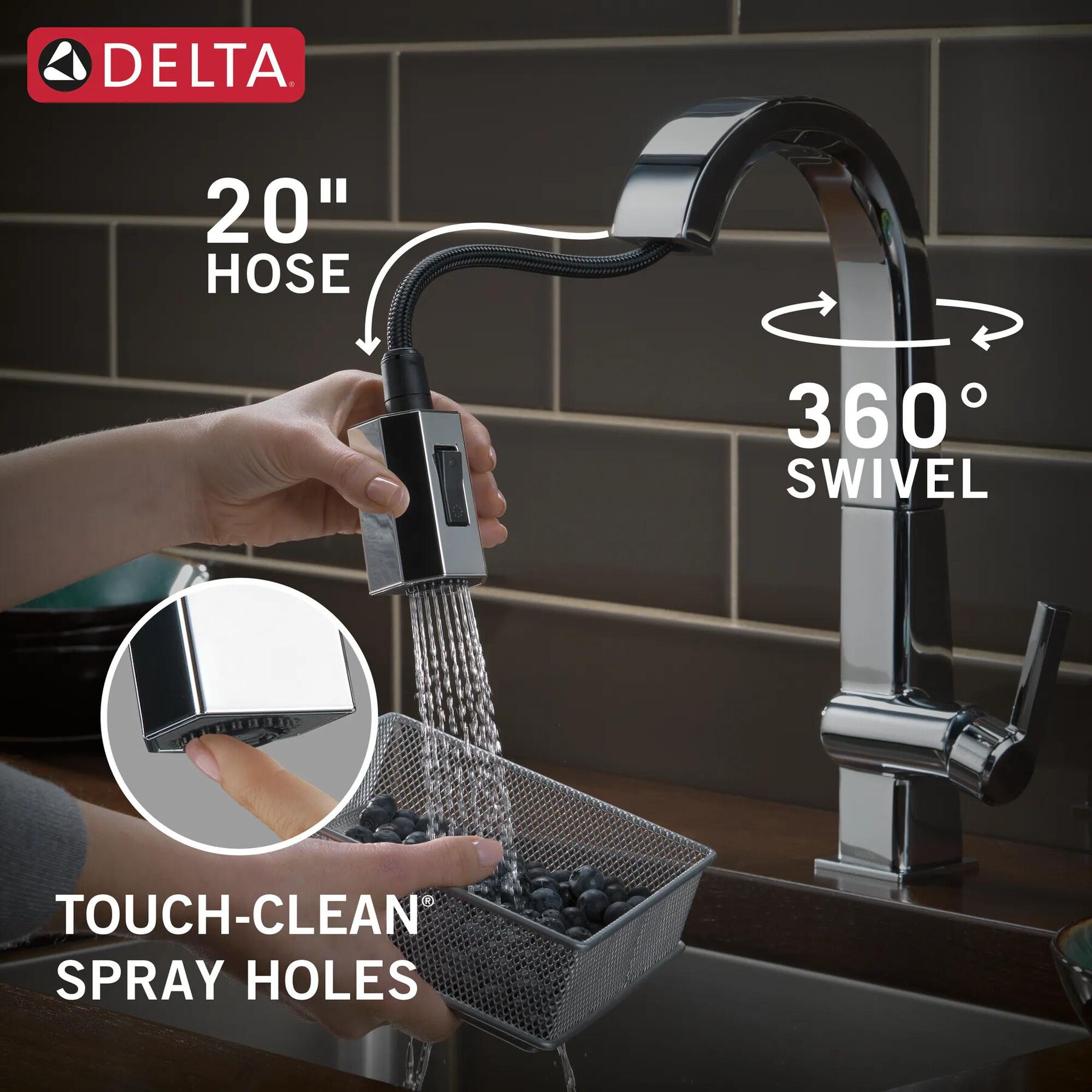 Single Handle Pull-Down Bar/Prep Faucet