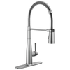 Single-Handle Pull-Down Spring Kitchen Faucet