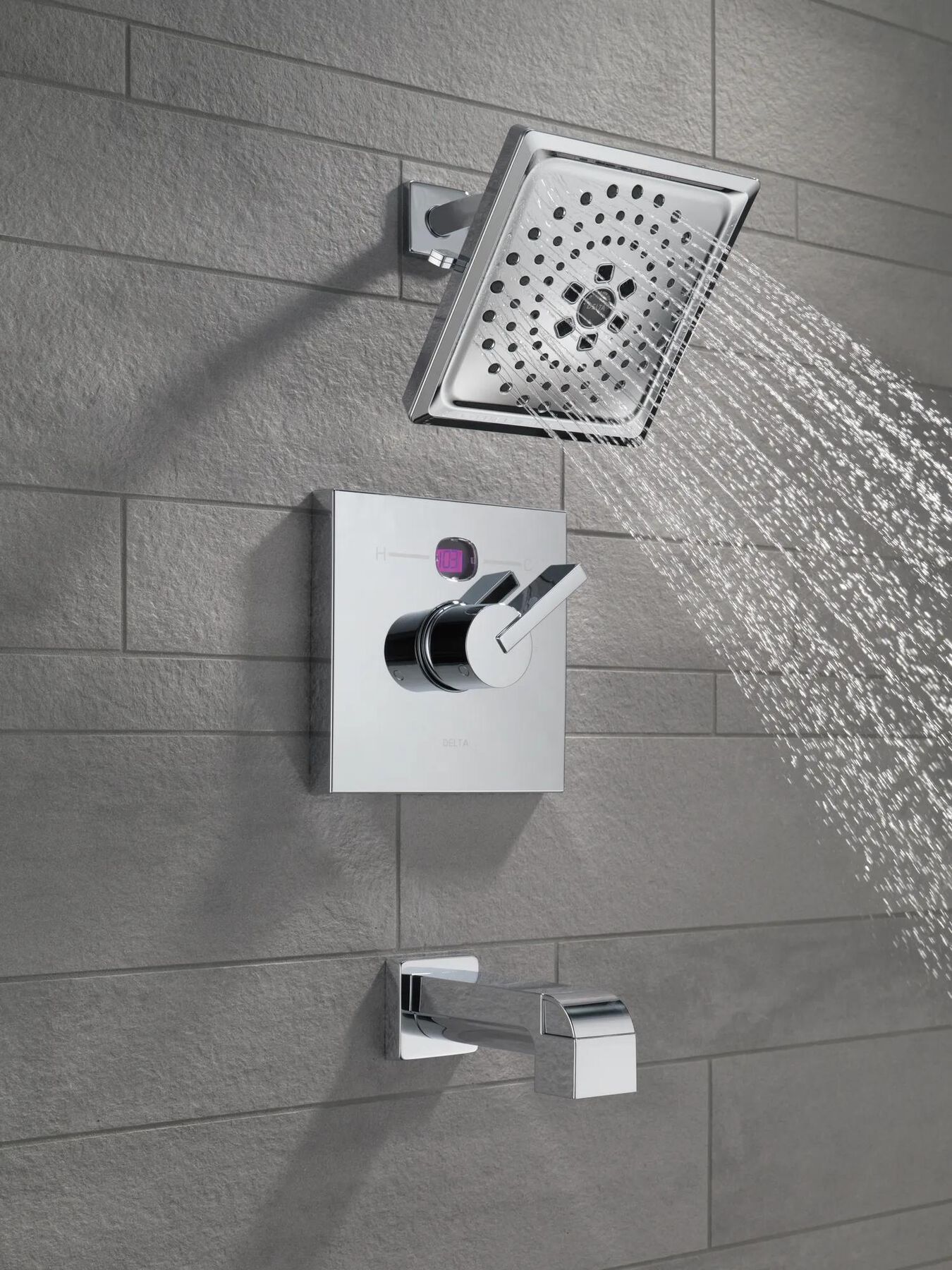 Tub Spout - Pull-Up Diverter