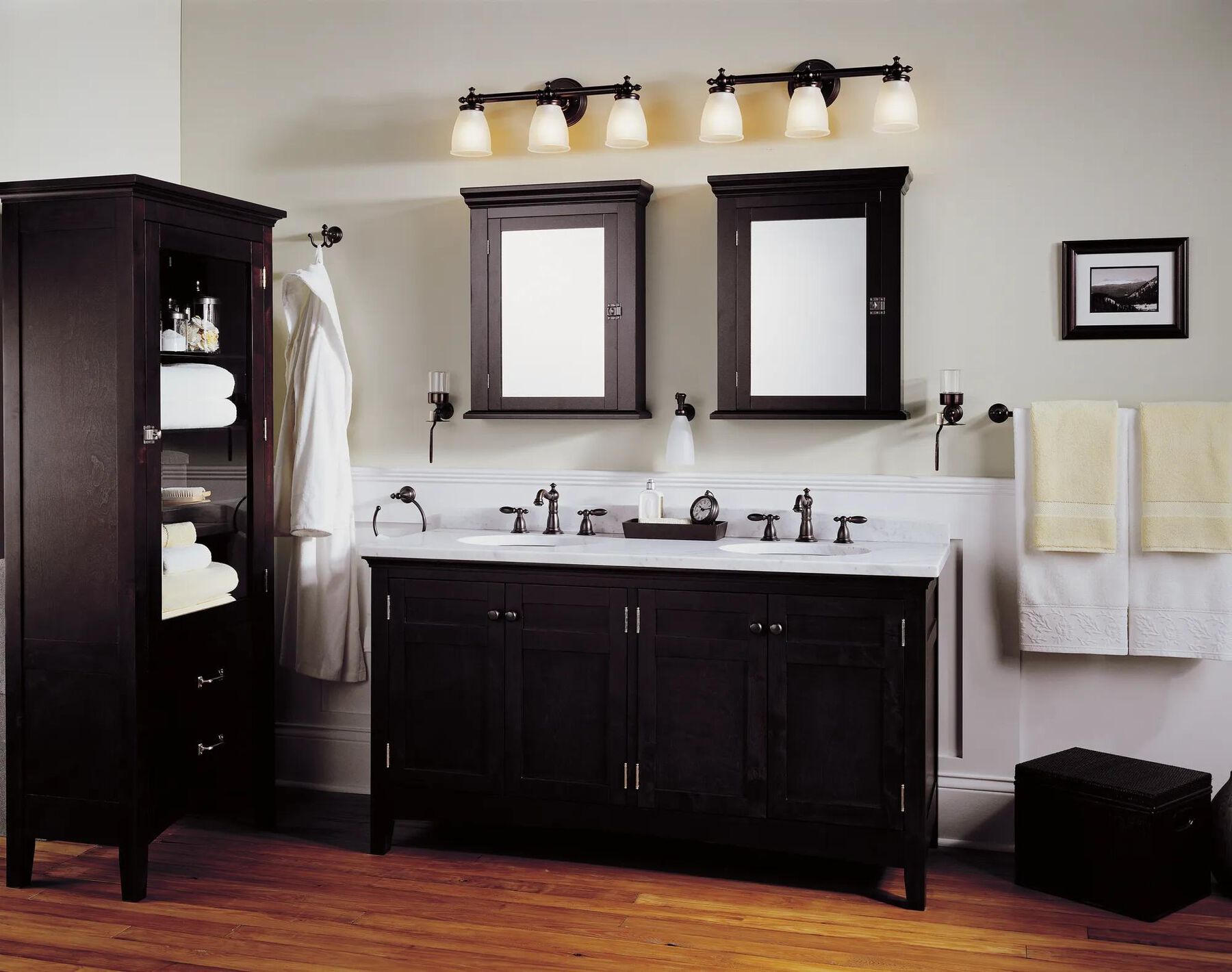 Two Handle Widespread Bathroom Faucet