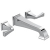 Two Handle Wall Mount Bathroom Faucet Trim