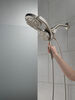 HydroRain&reg; 4-Setting Two-in-One Shower Head
