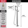FM Tub Filler Trim w/ HS 1H w/o Handle (Recertified)