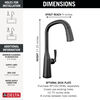 VoiceIQ&reg; Single Handle Pull-Down Faucet with Touch<sub>2</sub>O&reg; Technology