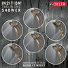 Centerset Lavatory Faucet with 14 Series Tub Shower Trim Bundle