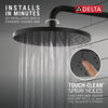 10" Single-Function Raincan Shower Head