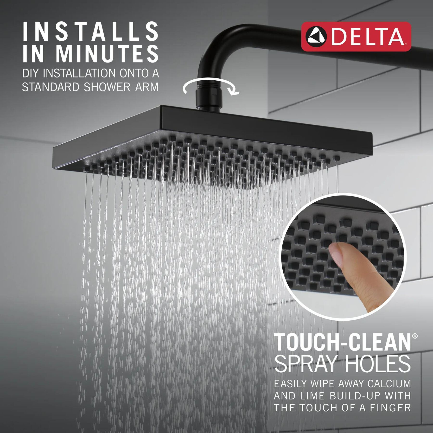 Raincan Single-Setting Shower Head (Recertified)