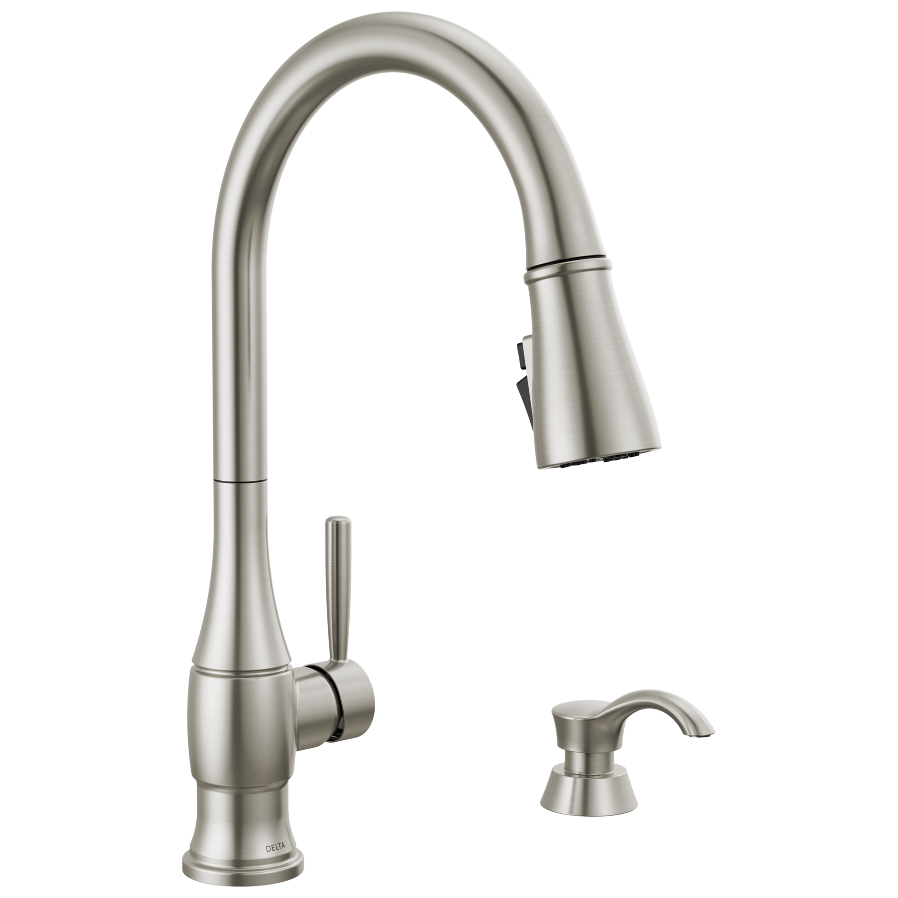 Pull-Down Kitchen Faucet w/Soap (Recertified)