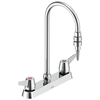 Two Handle 8 In Deck-mount Laboratory Mixing Faucet