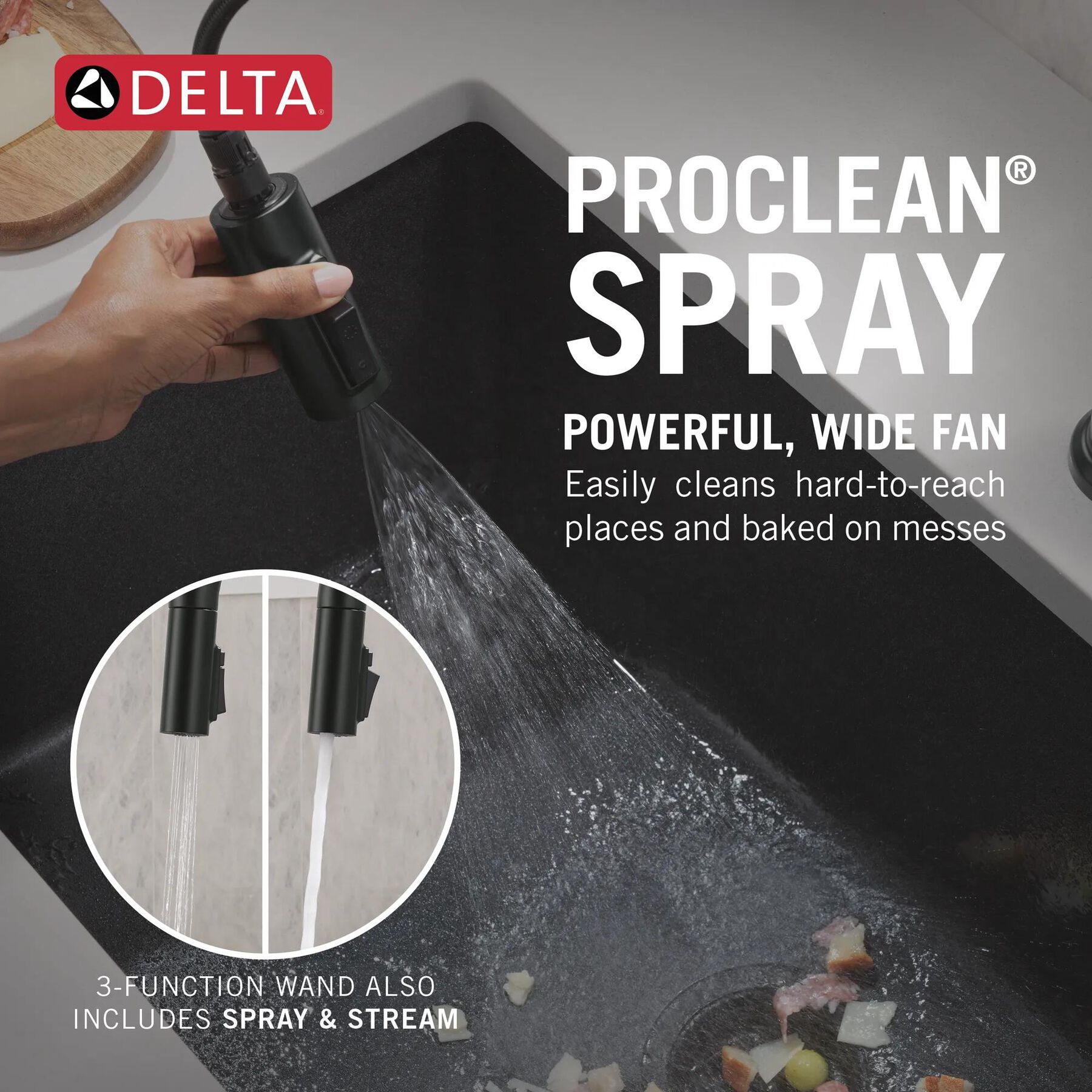 Single Handle Pull-Down Kitchen Faucet