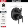 17 Series 3-Setting Integrated Diverter Trim