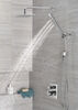 H<sub>2</sub>Okinetic&reg; 4-Setting Wall Mount Hand Shower
