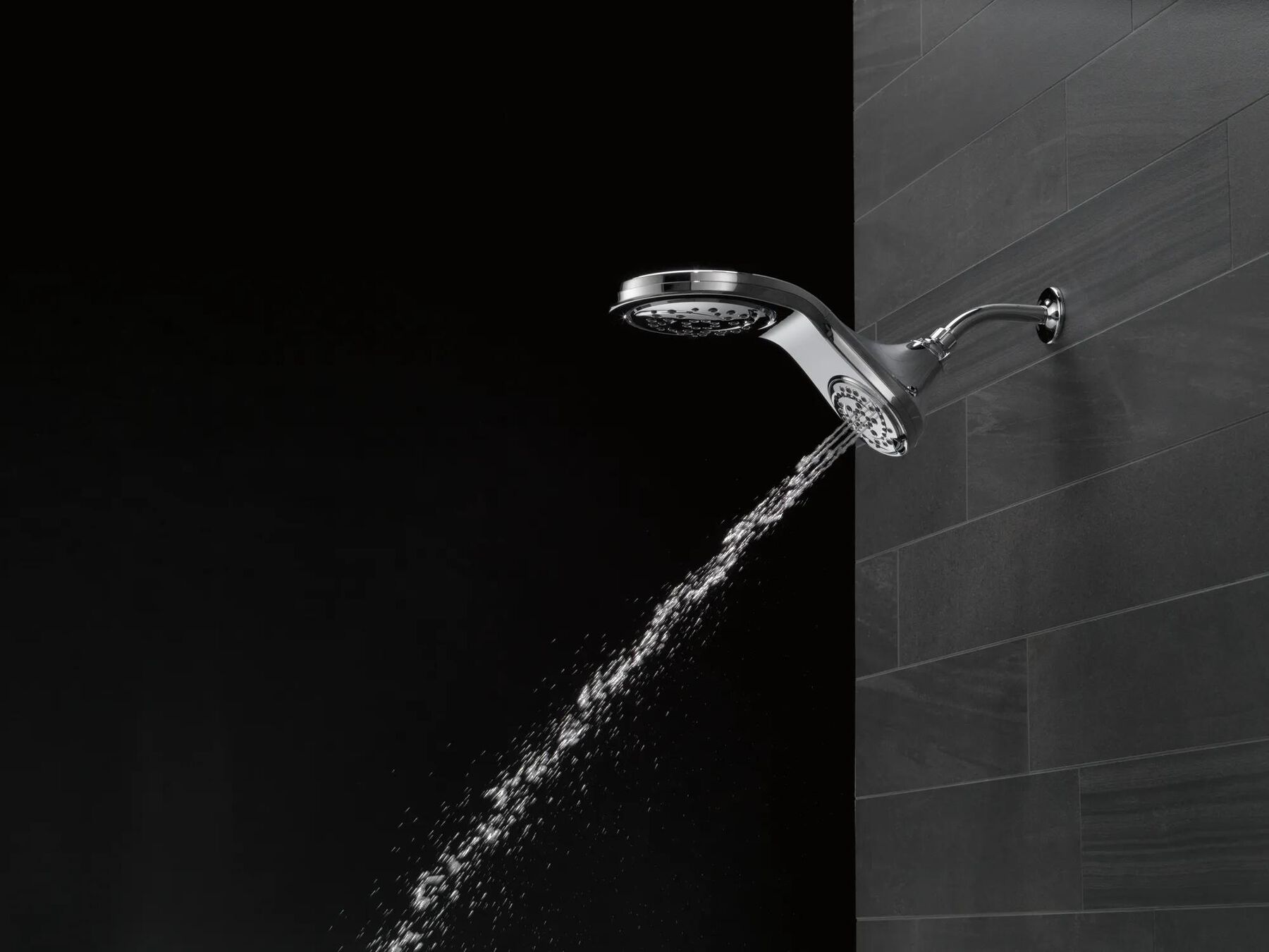 HydroRain 5 Setting Showerhead (Recertified)