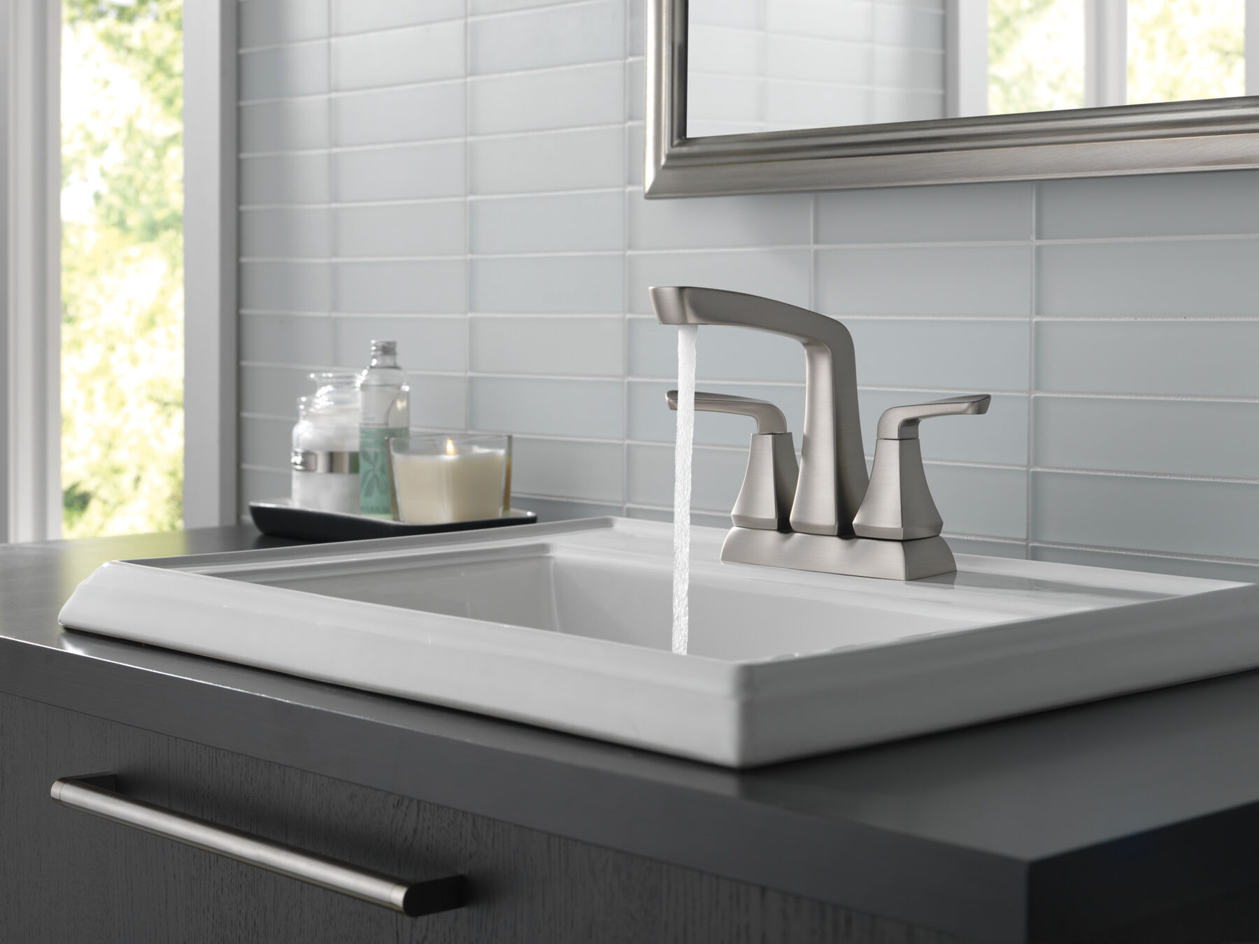 Centerset Bathroom Faucet (Recertified)