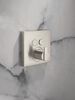Angular Modern Push-Button Shower