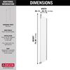 60&rdquo;x32&rdquo; Stainless Corner Panel