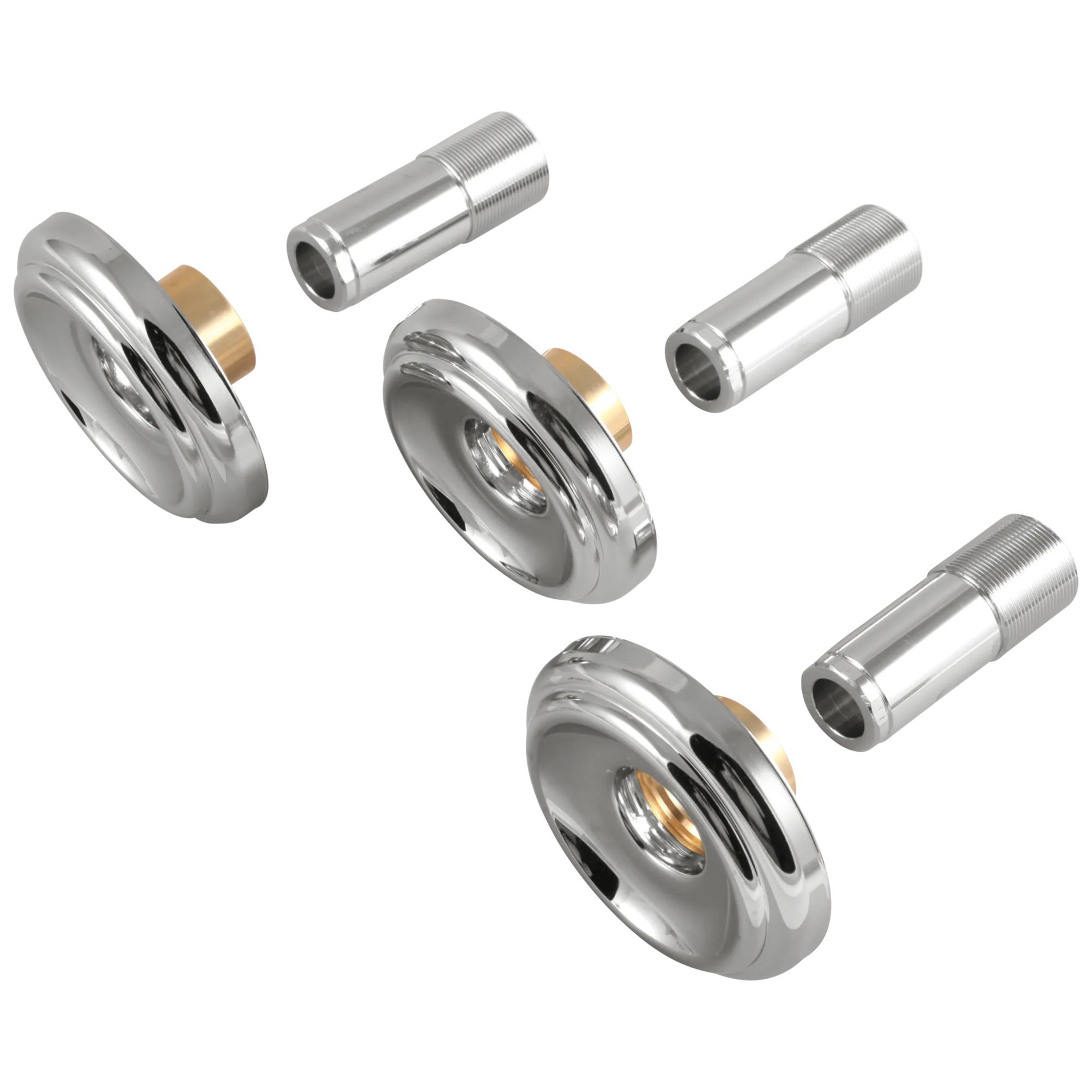 Escutcheons & Sleeves (3) - 3H Tub & Shower