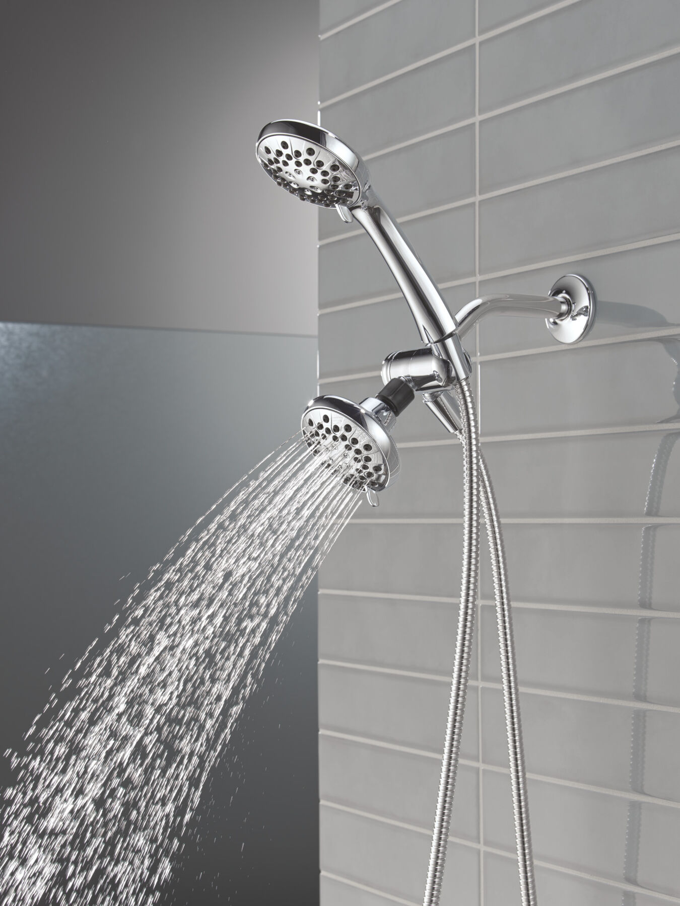 3-Setting Combination Shower in Chrome - 1.75 GPM
