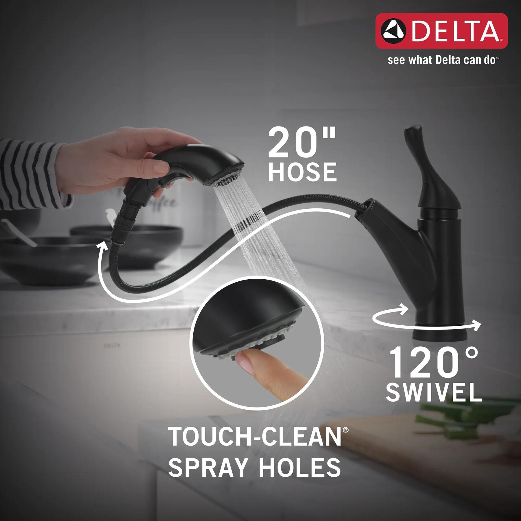 Pull-Out Kitchen Faucet (Recertified)