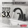 Two Handle Centerset Pull-Down Bathroom Faucet (Recertified)