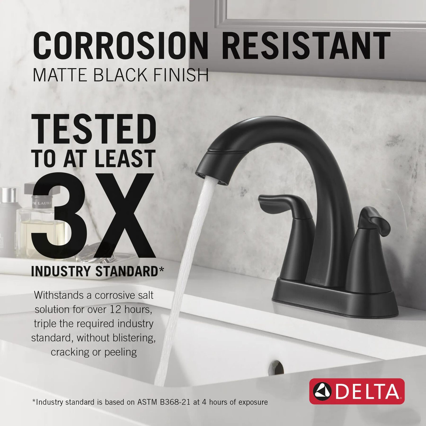 Two Handle Centerset Pull-Down Bathroom Faucet (Recertified)