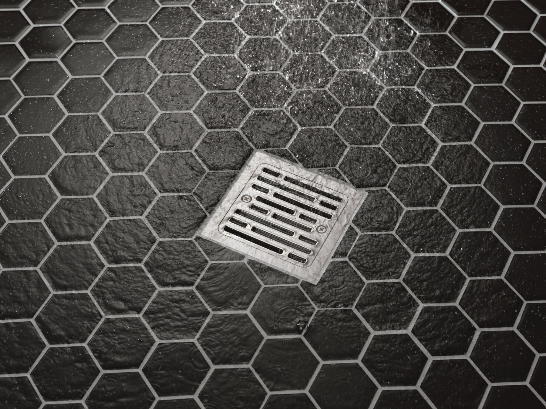4" Tile-In Square Shower Drain