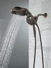HydroRain&reg; H<sub>2</sub>Okinetic&reg; 5-Setting Two-in-One Shower Head